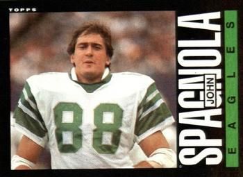 John Spagnola 1985 Topps #136 Sports Card