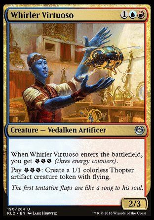 Whirler Virtuoso (Kaladesh) Trading Card