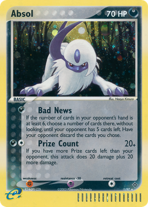 Absol (1/97) - Dragon