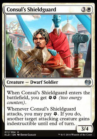 Consul's Shieldguard (Kaladesh) Trading Card