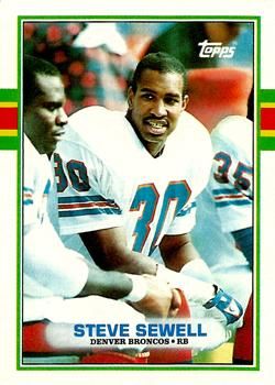 Steve Sewell 1989 Topps #246 Sports Card