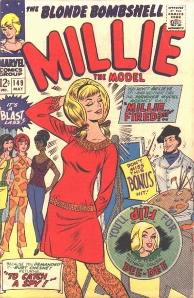 Millie the Model #149 Comic