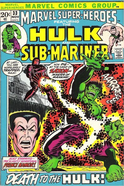 Marvel Super-Heroes #33 Comic