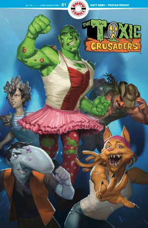 Toxic Crusaders #1 (Cvr B 3 Copy Ar Sullivan Unlock Variant)