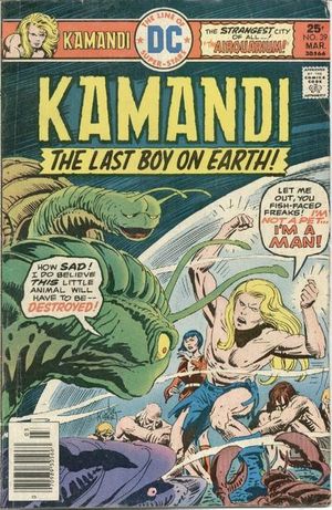 Kamandi, The Last Boy On Earth #39