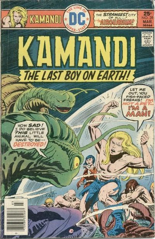 Kamandi, The Last Boy On Earth #39