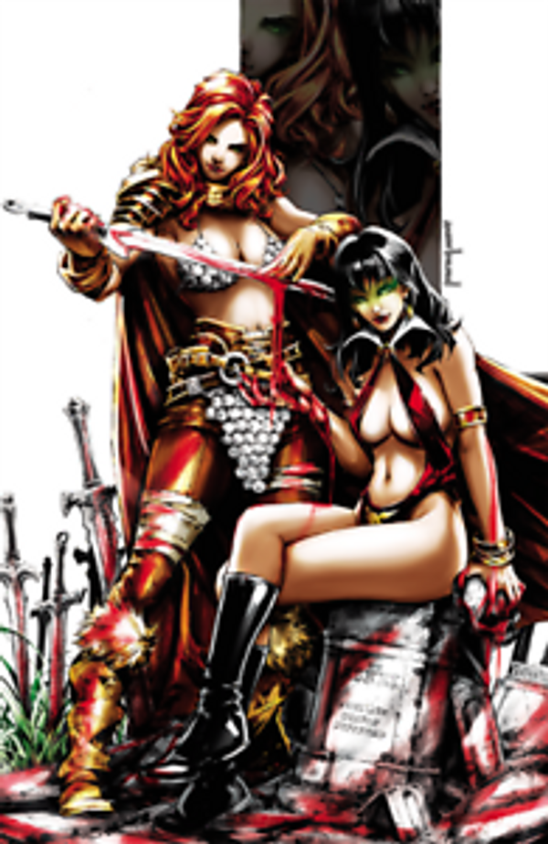 Vampirella/Red Sonja #1 (Unknown Comics/NYCC ""Virgin"" Edition)