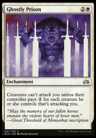 Ghostly Prison (Planechase Anthology decks) Trading Card