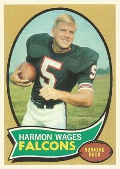 Harmon Wages 1970 Topps #5 Sports Card
