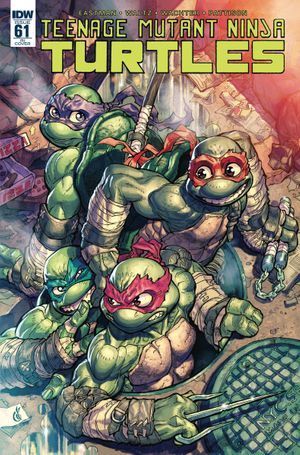 Teenage Mutant Ninja Turtles #61 (10 Copy Cover)