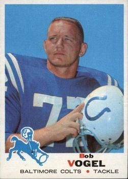 Bob Vogel 1969 Topps #138 Sports Card