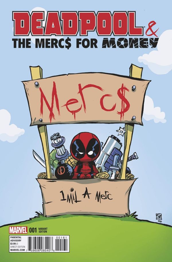 Deadpool & the Mercs for Money #1 (Young Variant)