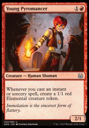 Young Pyromancer (Mind vs. Might) Trading Card