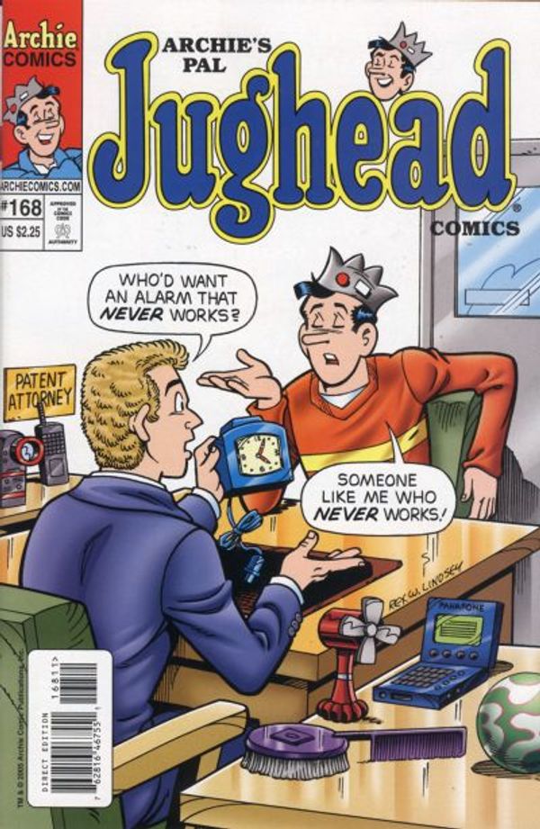 Archie's Pal Jughead Comics #168