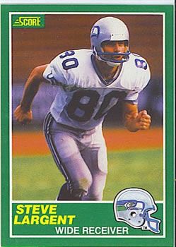 Steve Largent 1989 Score #225 Sports Card