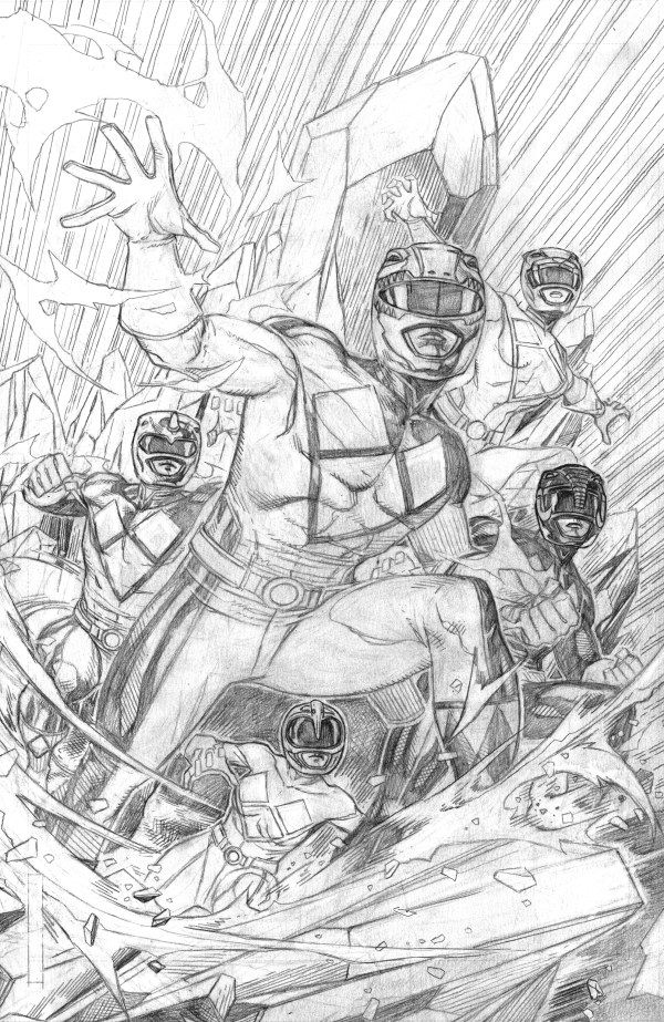 Mighty Morphin Power Rangers #1 (M Unlimited Variant Full Art Cheung) Comic