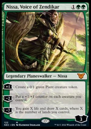 Nissa, Voice of Zendikar (Kamigawa Neon Dynasty Commander Decks)