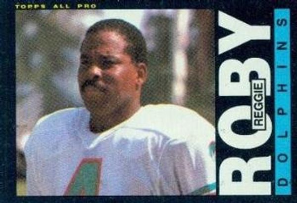 Reggie Roby 1985 Topps #317