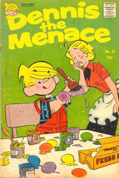 Dennis the Menace #39 November 1959 Comic Hallden Comics PR