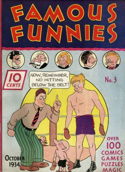Famous Funnies #3 Comic