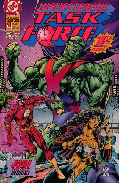 Justice League Task Force #1 Comic