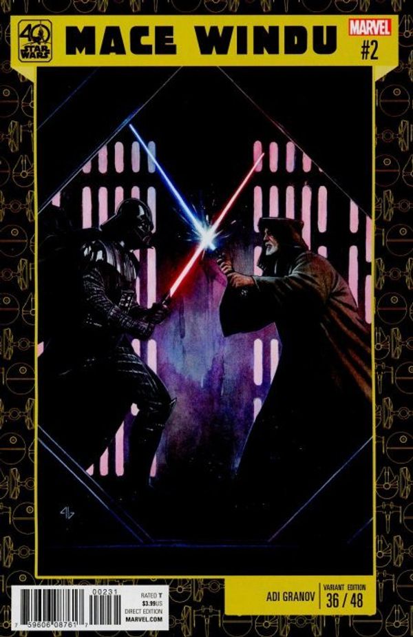 Star Wars: Jedi of the Republic - Mace Windu #2 (40th Anniv Variant)