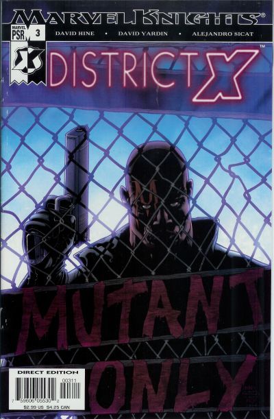 District X #3 Comic