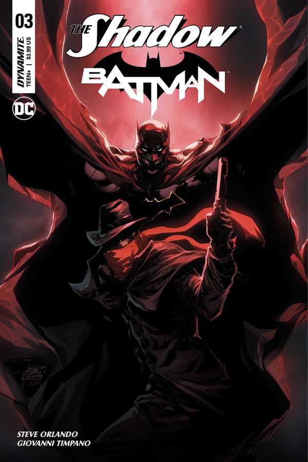 Shadow/Batman #3 (Cover D Tan)