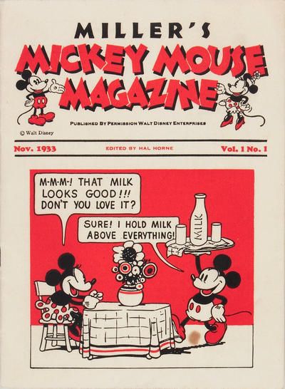 Mickey Mouse Magazine #v1#1 Comic
