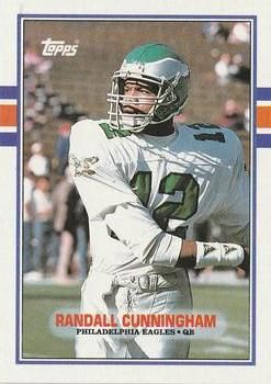 Randall Cunningham 1989 Topps #115 Sports Card