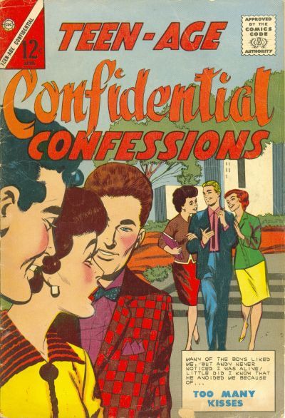 Teen-Age Confidential Confessions #17 Comic
