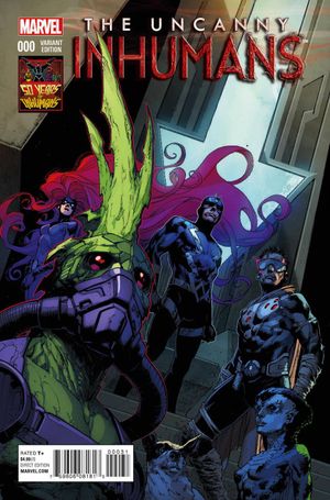 Uncanny Inhumans #0 (Opena 50th Anniversary Variant)