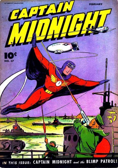 Captain Midnight #37 Comic