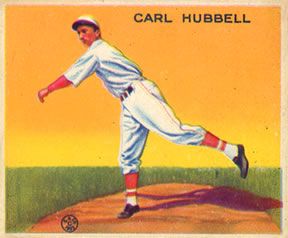 Carl Hubbell 1933 Goudey (R319) #230 Sports Card