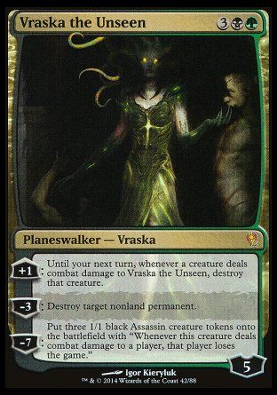 Vraska the Unseen (Jace vs. Vraska) Trading Card