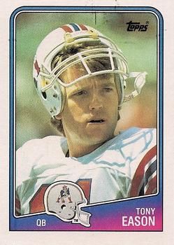 Tony Eason 1988 Topps #177 Sports Card