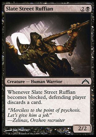 Slate Street Ruffian (Gatecrash) Trading Card