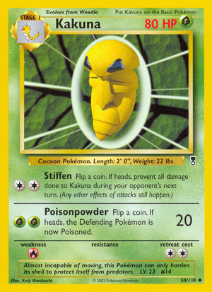 Kakuna (50/110) - Legendary Collection (Reverse Holo)