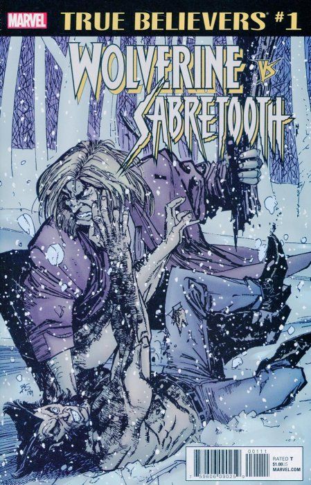 True Believers: Wolverine vs. Sabretooth #1 Comic