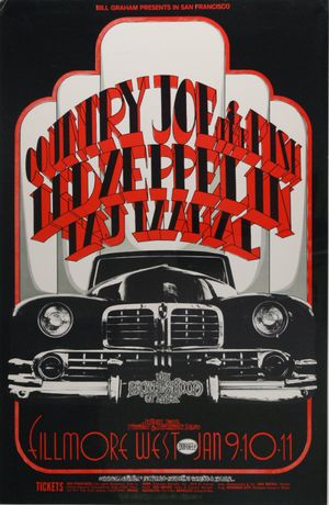 BG-155-OP-1 Country Joe & the Fish Fillmore West 1969