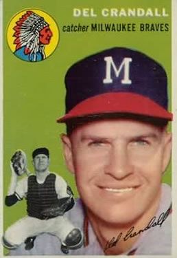 1955 Topps Baseball #23 Jack Parks Milwaukee Braves Vintage MLB