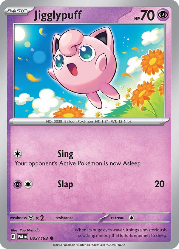 Jigglypuff (83/193) - Paldea Evolved