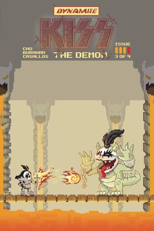 KISS: The Demon #3 (Cover C Adams 8 Bit)