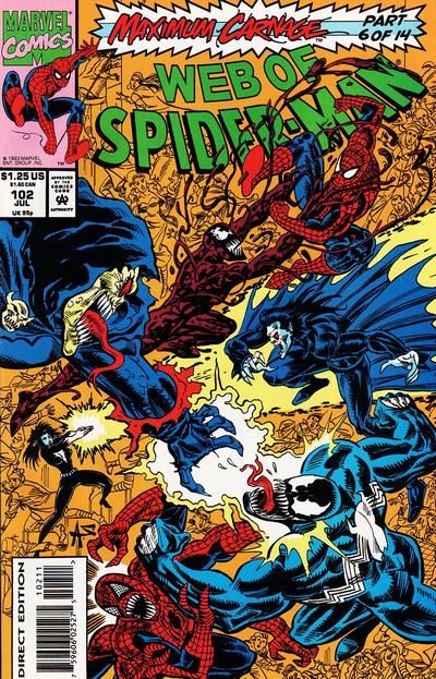 Web of Spider-Man #102 Comic