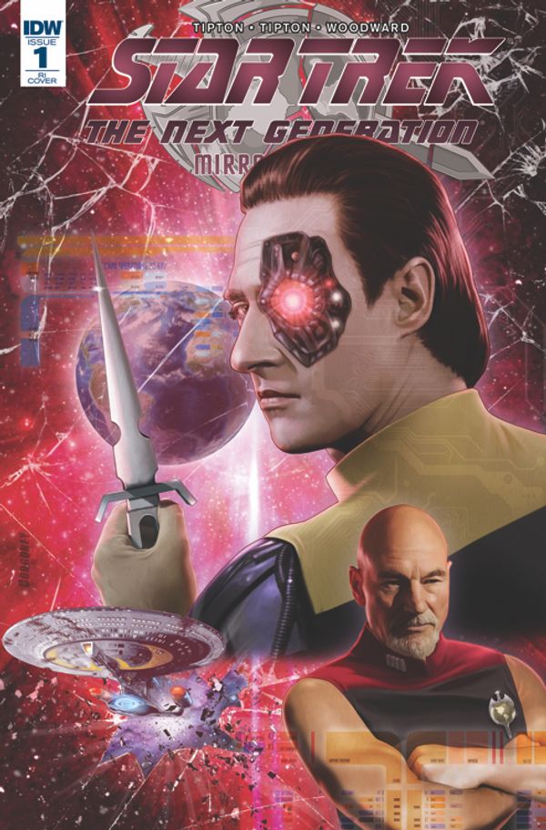 Star Trek Tng Mirror Broken #1 (10 Copy Cover)