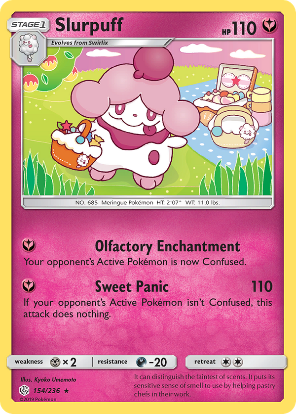 Slurpuff (154/236) - Cosmic Eclipse