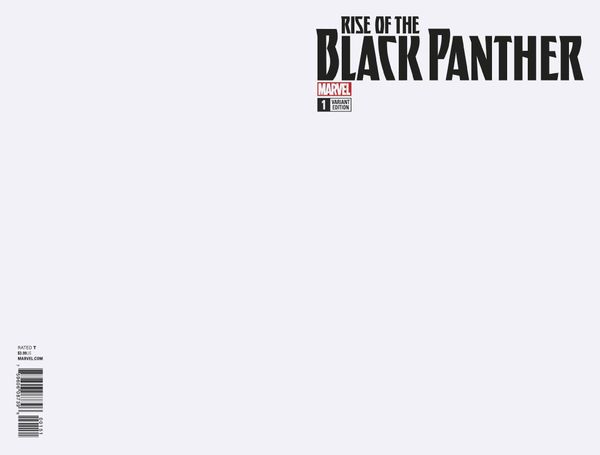 Rise of the Black Panther #1 (Blank Variant Leg)