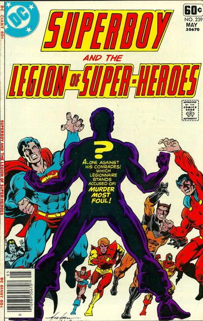 Superboy and the Legion of Super-Heroes #239 Comic