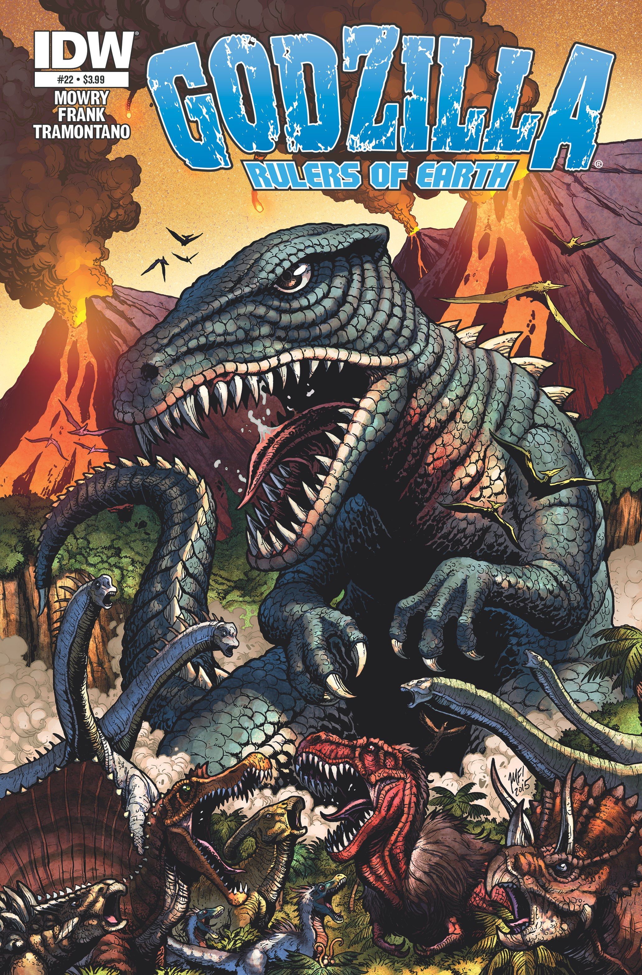 Godzilla: Rulers of the Earth #22 Comic