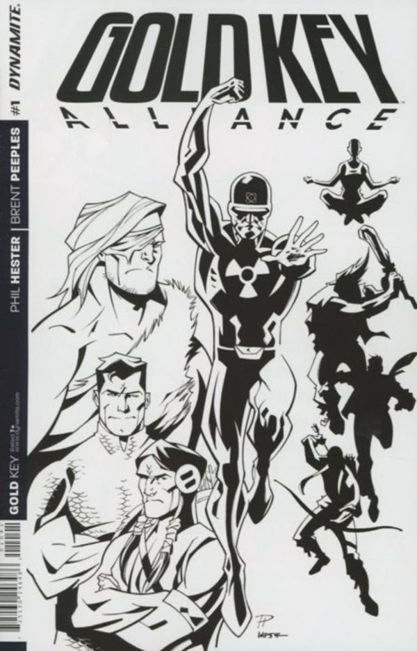 Gold Key Alliance #1 (Cover D 10 Copy B&w Cover)